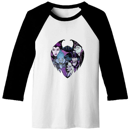 Disney Villains Evil Crew Baseball Tees