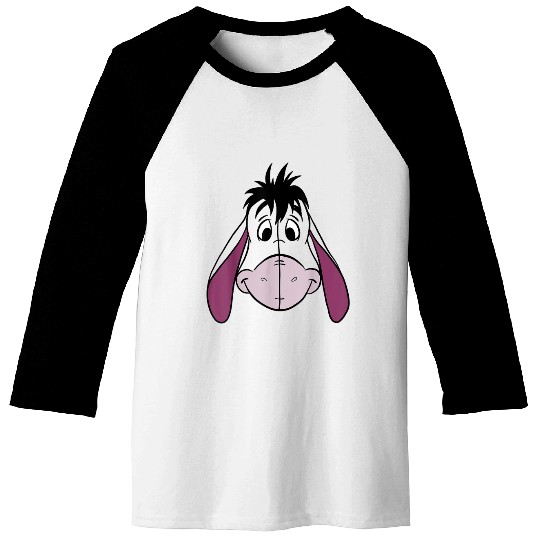 Disney Winnie The Pooh Eeyore Large Face Baseball Tees