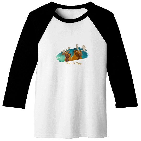 Brother Bear Rutt & Tuke moose Disney Baseball Tees