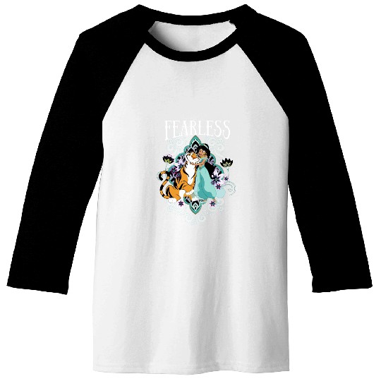 Princess Jasmine Alladin Baseball Tees, Disney Character Baseball Tees