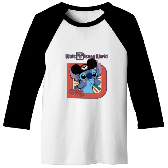 Disney Magic Kingdom Stitch Baseball Tees, Disney Lilo & Stitch Baseball Tees