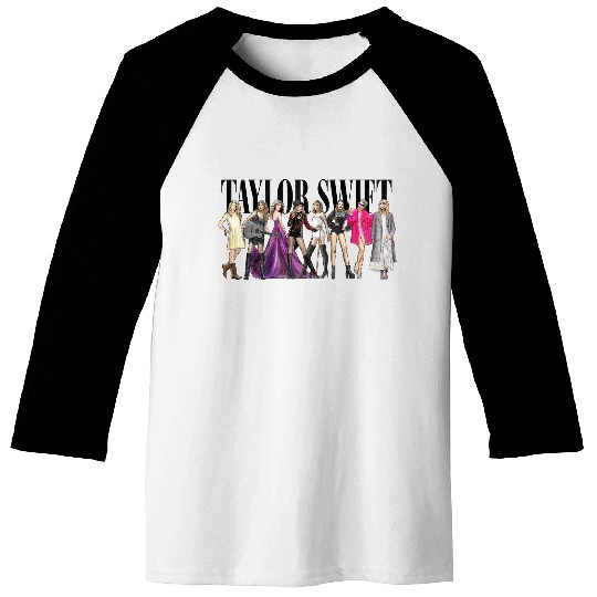 TaylorSwift Taylor's Era Folklore Baseball Tees