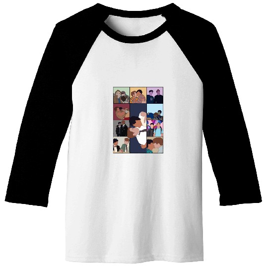 the Heartstopper Eras Tour Baseball Tees
