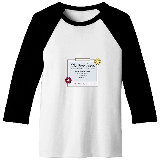 São Paulo Night 2 Eras Tour Baseball Tees