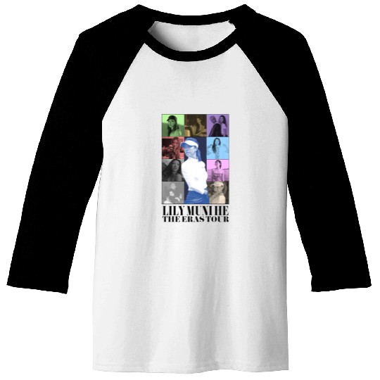 Lily Muni He Eras Tour Golf  Style Art Baseball Tees