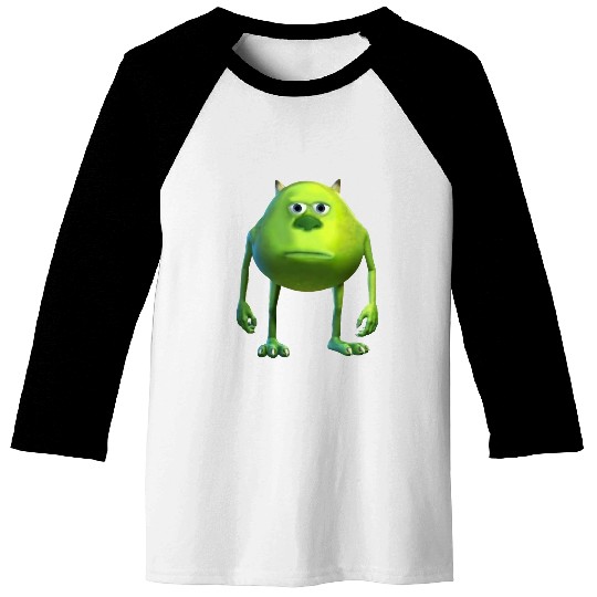 Disney-Parks Monsters Inc Mike Wazowski Baseball Tees