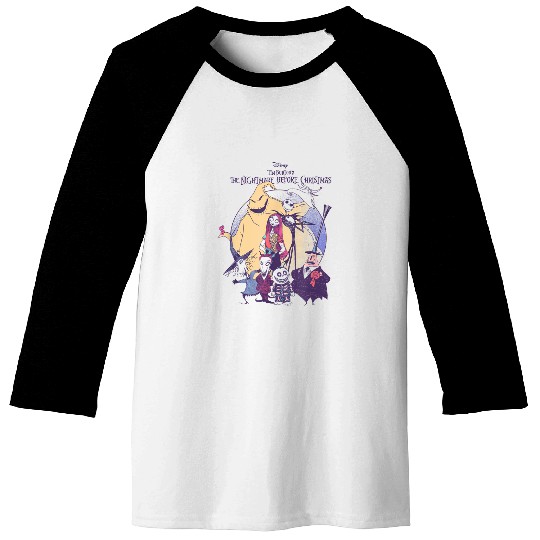 disneys The Nightmare Before Christmas Troublemakers Group Baseball Tees