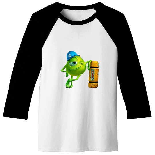 Disney-Parks Monsters Inc Mike Wazowski Baseball Tees