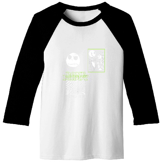 disneys The Nightmare Before Christmas Bone Daddy Panels Baseball Tees