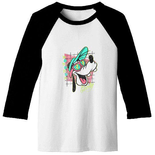 disneys Goofy Graphic Baseball Tees
