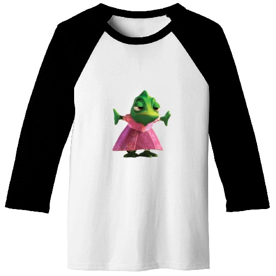 Pascal the Chameleon from Disney Tangled Baseball Tees