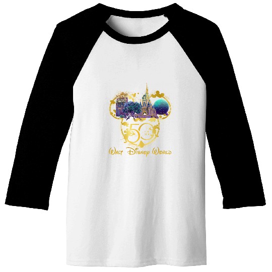 Walt Disneyworld 50th Anniversary Baseball Tees