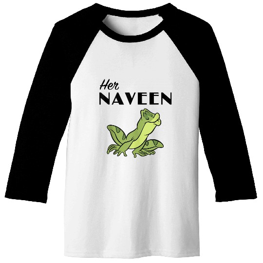 Disneyss The Princess And The Frog Her Naveen Couples Baseball Tees