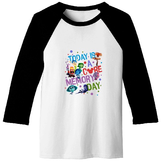 Disney Inside Out 2 Core Memory Day Era Baseball Tees, Disney Family Trip Baseball Tees