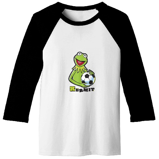 Disney The Muppets Kermit Soccer Ball  Stencil L Baseball Tees