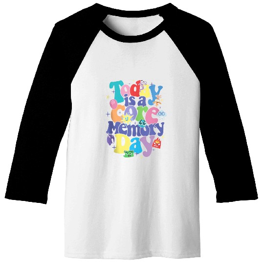Disneyss Pixars Inside Out 2 Today Is A Core Memory Day Poster Baseball Tees