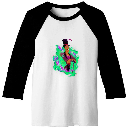 Disneyss Villains Dr Facilier Princess Frog Made For Mayhem Baseball Tees