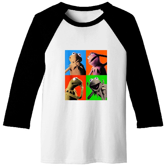 Disneyss The Muppets K the frog Pop Art Baseball Tees