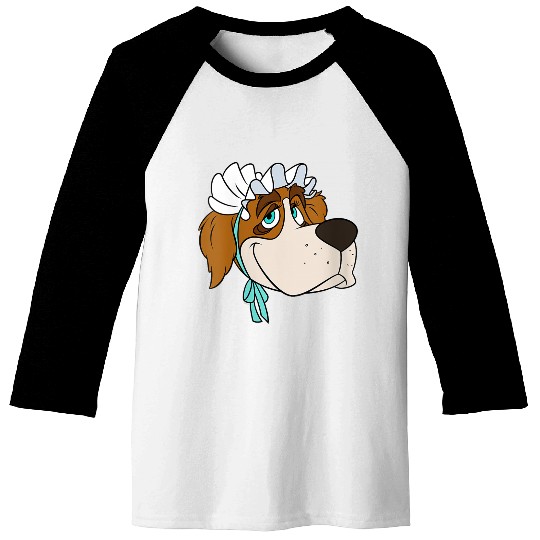 Disneyss Peter Pan Nana St Bernard Dog Big Faces Costume Baseball Tees