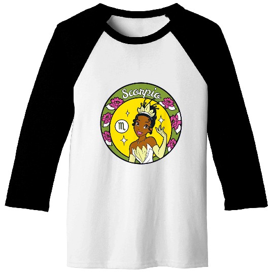 Disney Princess Tiana Scorpio Zodiac Baseball Tees
