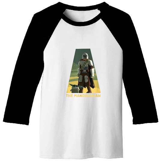 Star Warss The Mandalorian Season 3 Triangle Grogu Disneyss+ Baseball Tees