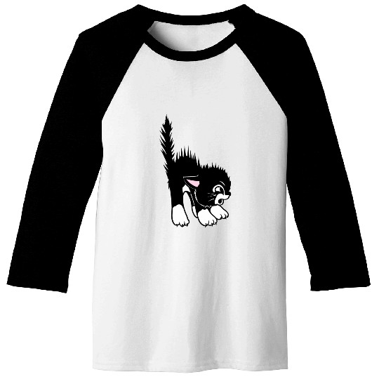 Disney Silly Symphonies More Kittens Scared Kitty Logo Baseball Tees