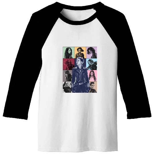 Black Widow Eras Tour Baseball Tees