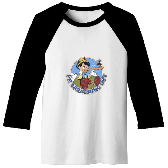 Disney Pinocchio Jiminy Cricket Branching Out Baseball Tees