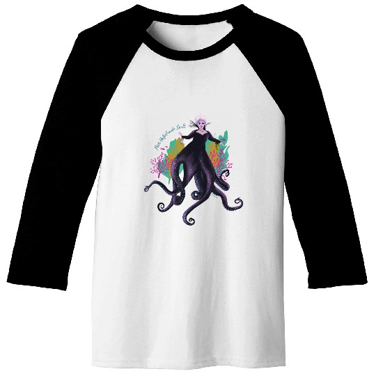 Disneyss The Little Mermaid Ursula Unfortunate Souls Baseball Tees