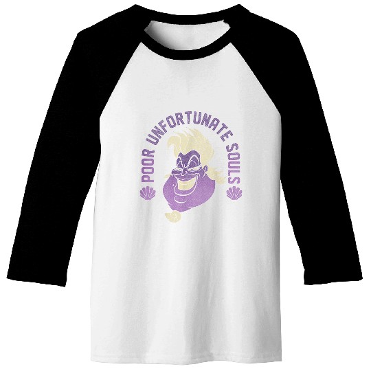 Disneyss Little Mermaid Ursula Poor Souls Graphic Baseball Tees