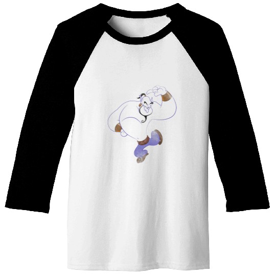 Disney Aladdin Genie Dancing Pose Baseball Tees