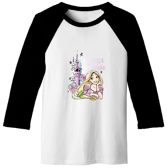 Disney Princess - Rapunzel Fearless & Optimistic Baseball Tees