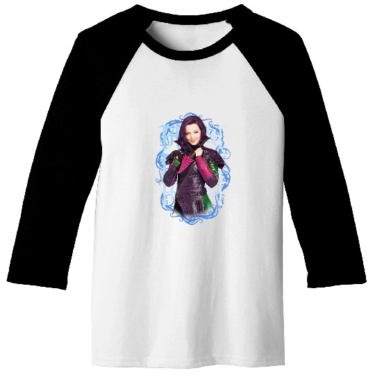 Disney Descendants Mal Fairest Stacked Baseball Tees