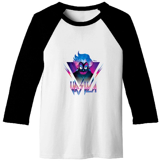 Disney Villains - Ursula Glam Rock Baseball Tees