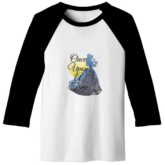 Disney Beauty The Beast Belle Once Upon A Time T Baseball Tees