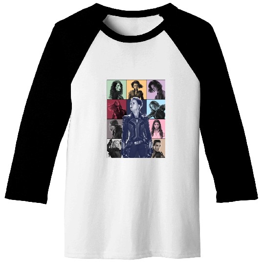 Black Widow Eras Tour Baseball Tees