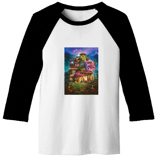 Disney Encanto Madrigal Whole House Poster Baseball Tees