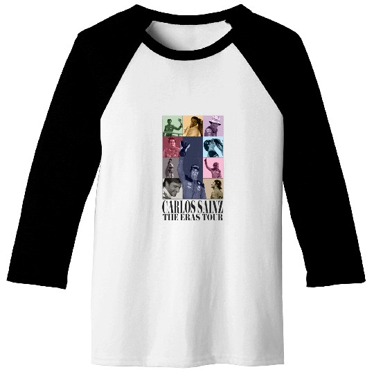 Carlos Sainz Eras Tour 2023 season V2 Baseball Tees