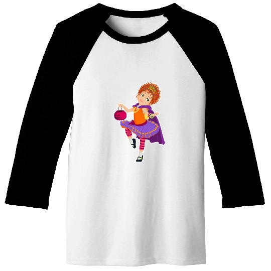 Disney Fancy Nancy Halloween Trick Or 1 Baseball Tees
