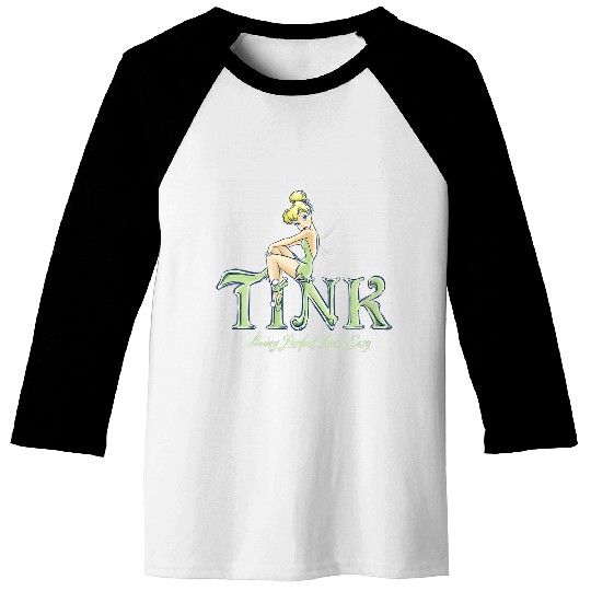 Disneyss Peter Pan Tinker Bell Being Perfect Isnt Easy Baseball Tees