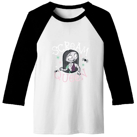 Disneyss The Nightmare Before Christmas Halloween Scream Queen Baseball Tees