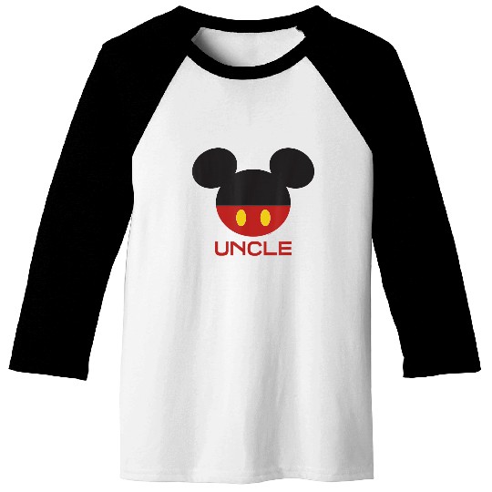 Disney Mickey Mouse Icon Shorts Uncle Birthday F Baseball Tees