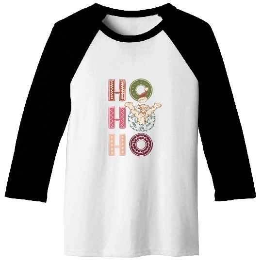 Disneyss Winnie The Pooh Tigger Ho Ho Ho Baseball Tees