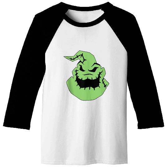 Disneyss The Nightmare Before Christmas Oogie Boogie Big Faces Baseball Tees