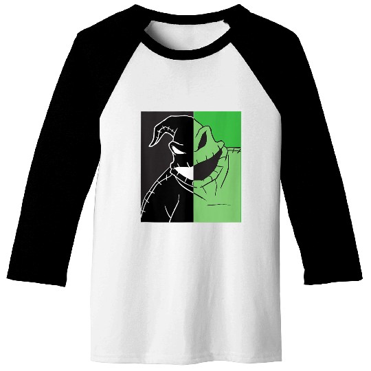 Disneyss The Nightmare Before Christmas Oogie Boogie Split Baseball Tees