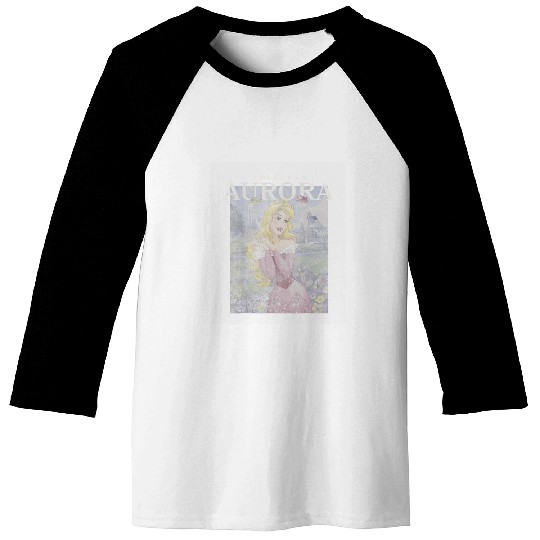 Disney Sleeping Beauty Princess Aurora Portrait Baseball Tees
