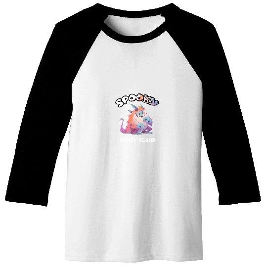 Spooky Disney Suad Essential Baseball Tees
