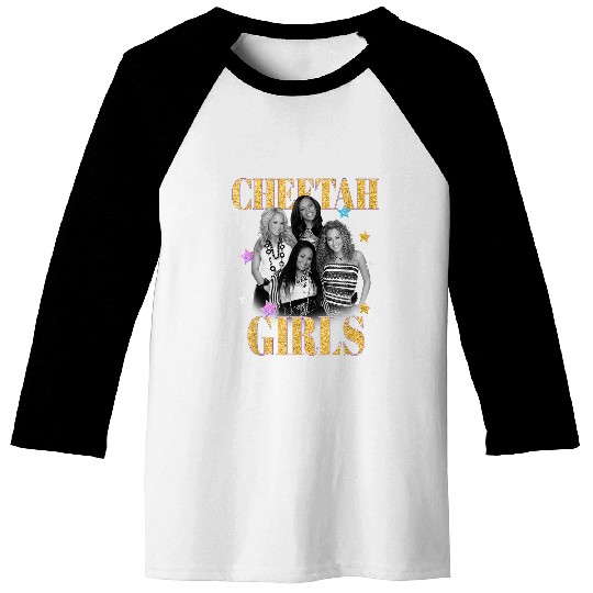 Disney The Cheetah Girls Main Cast Group Shot Baseball Tees