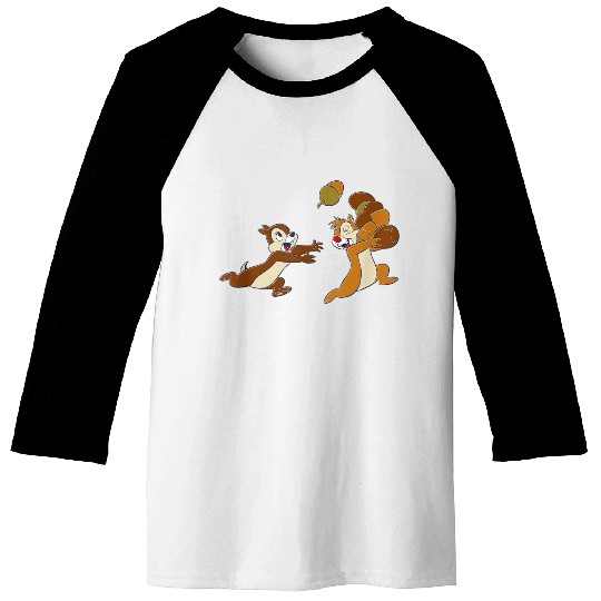 Disneyss Chip 'n Dale Acorn Chase Baseball Tees