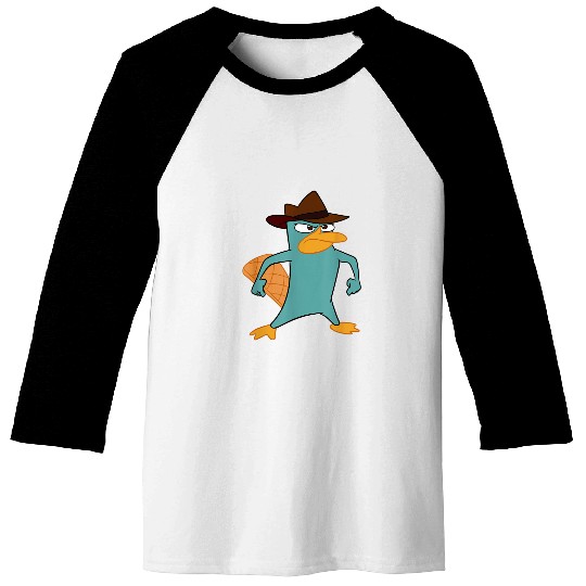 Disney Phineas And Ferb Perry The Platypus Brave Baseball Tees
